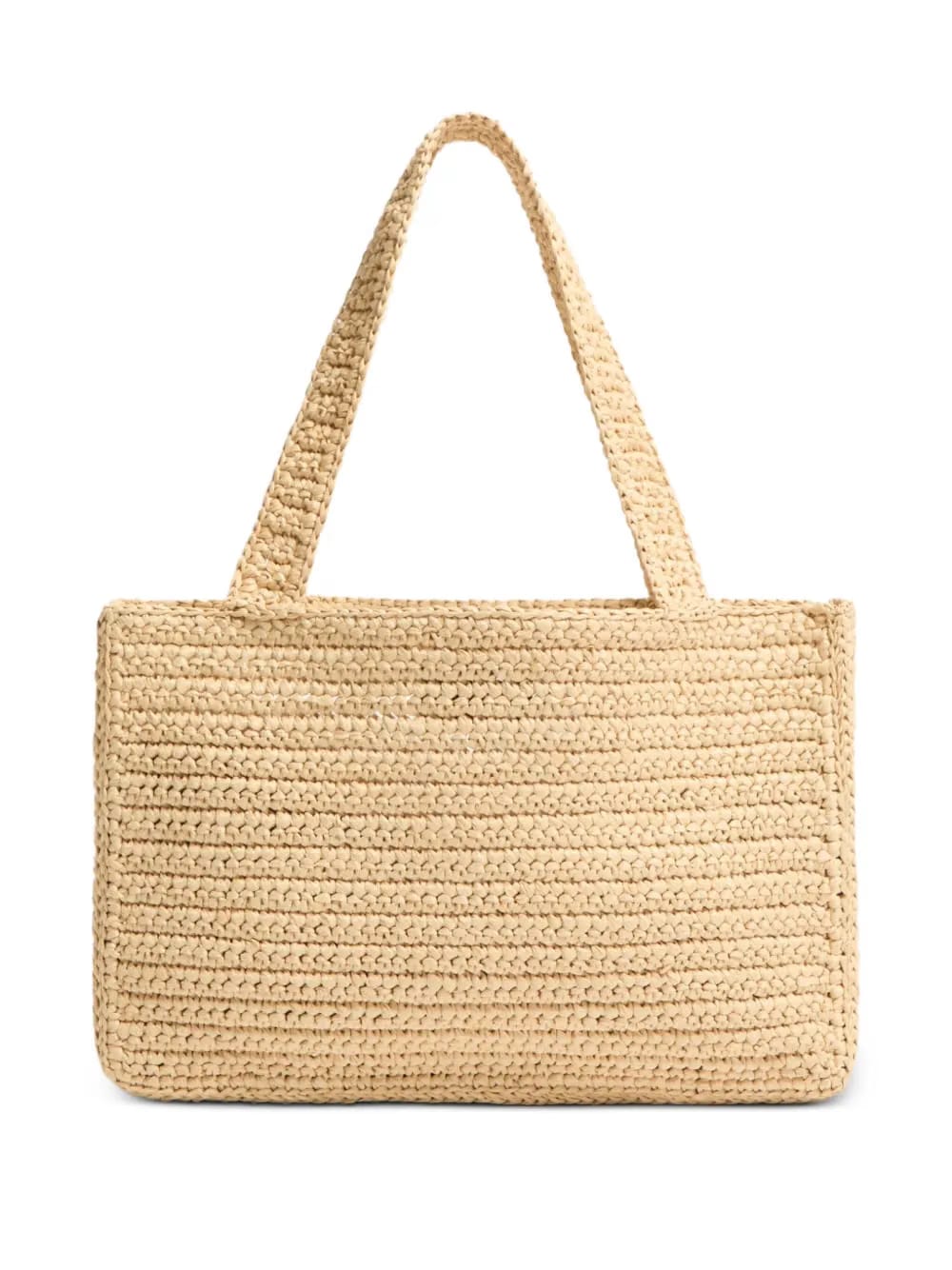 medium Viva Superstar raffia tote bag
