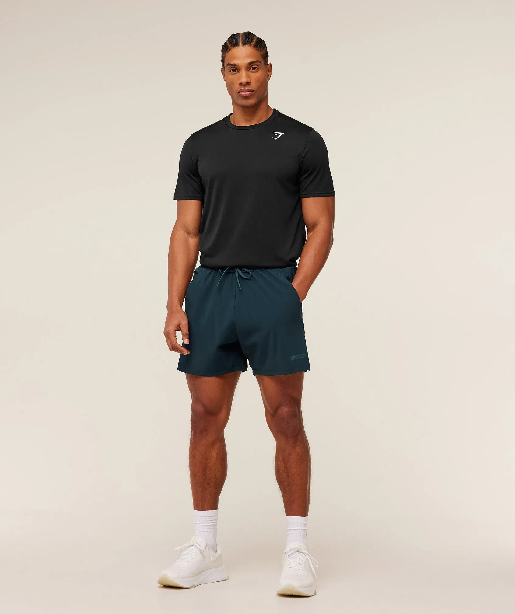 Gymshark Active Rest 6" Shorts - Deep Petrol Blue