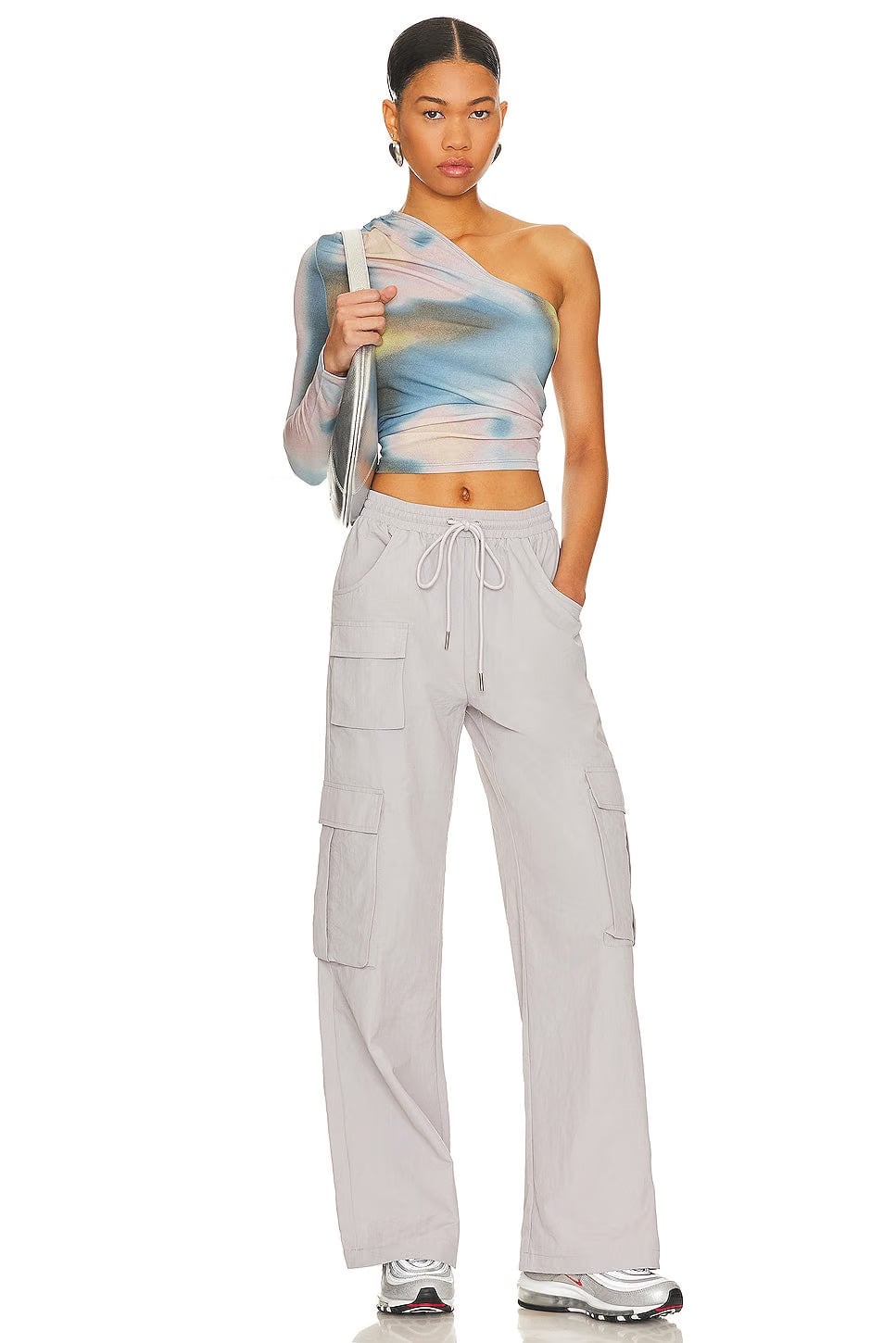 superdown Evie Cargo Pant in Grey