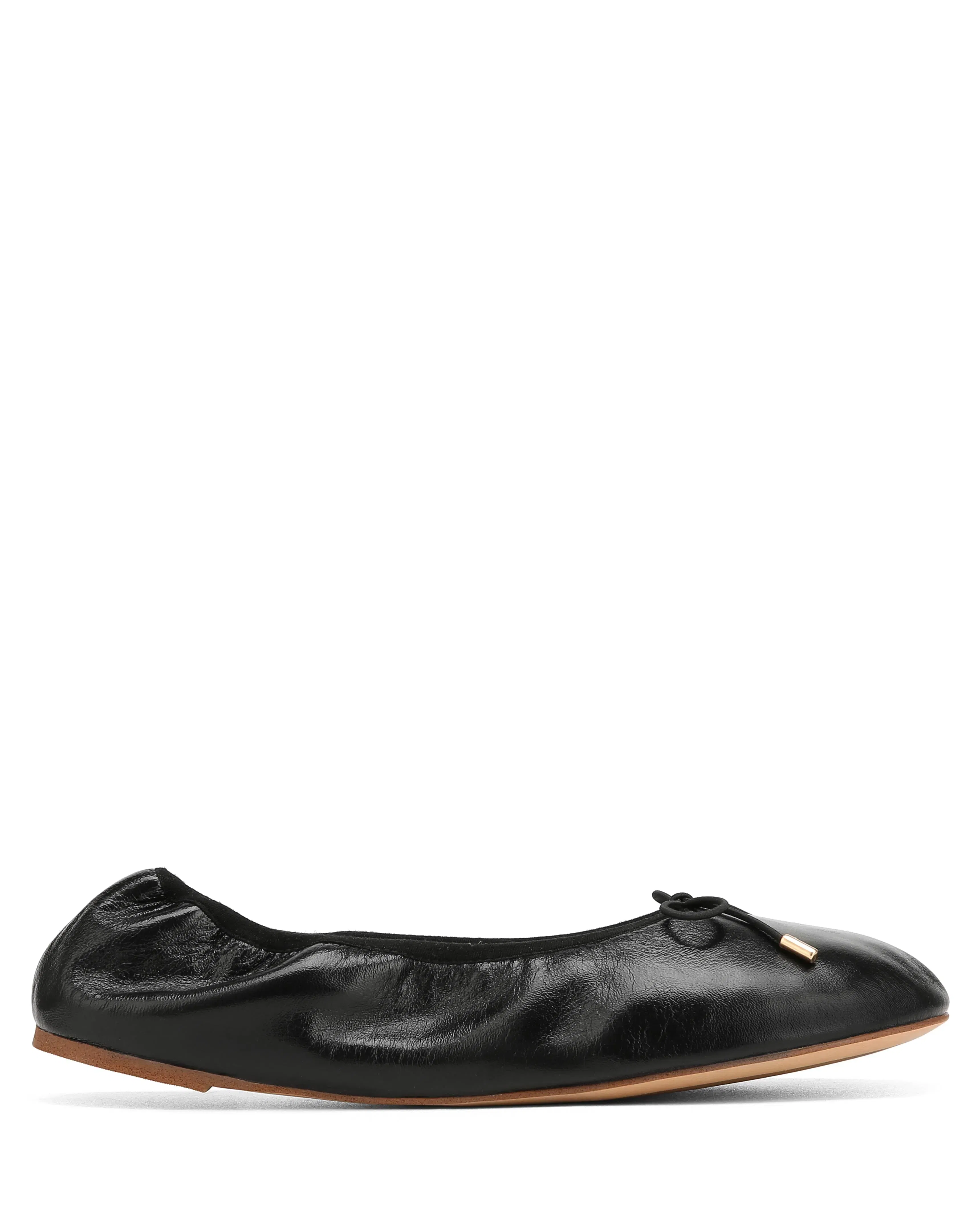 Scrunch Black Leather