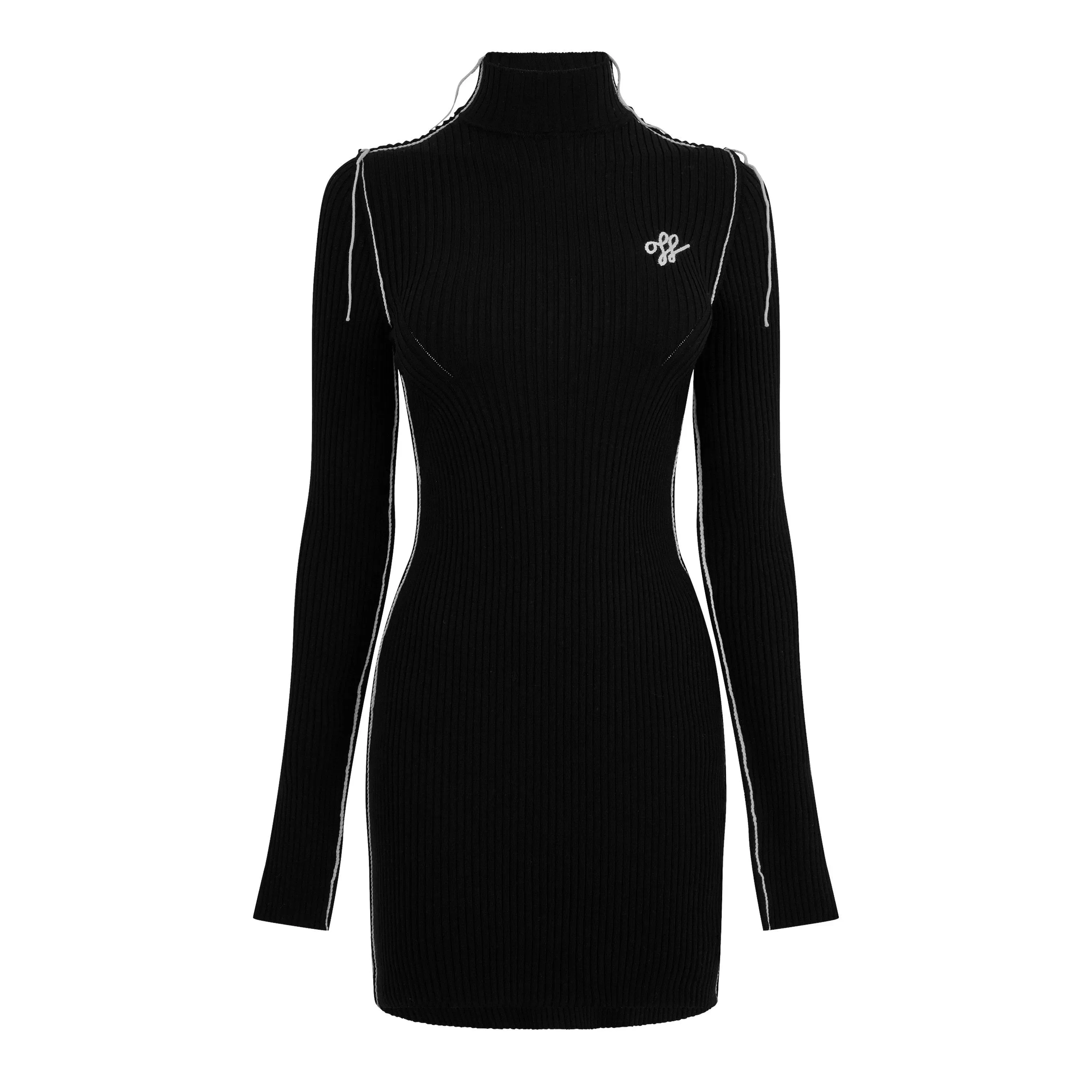 Turtleneck Mini Dress, Turtleneck Style