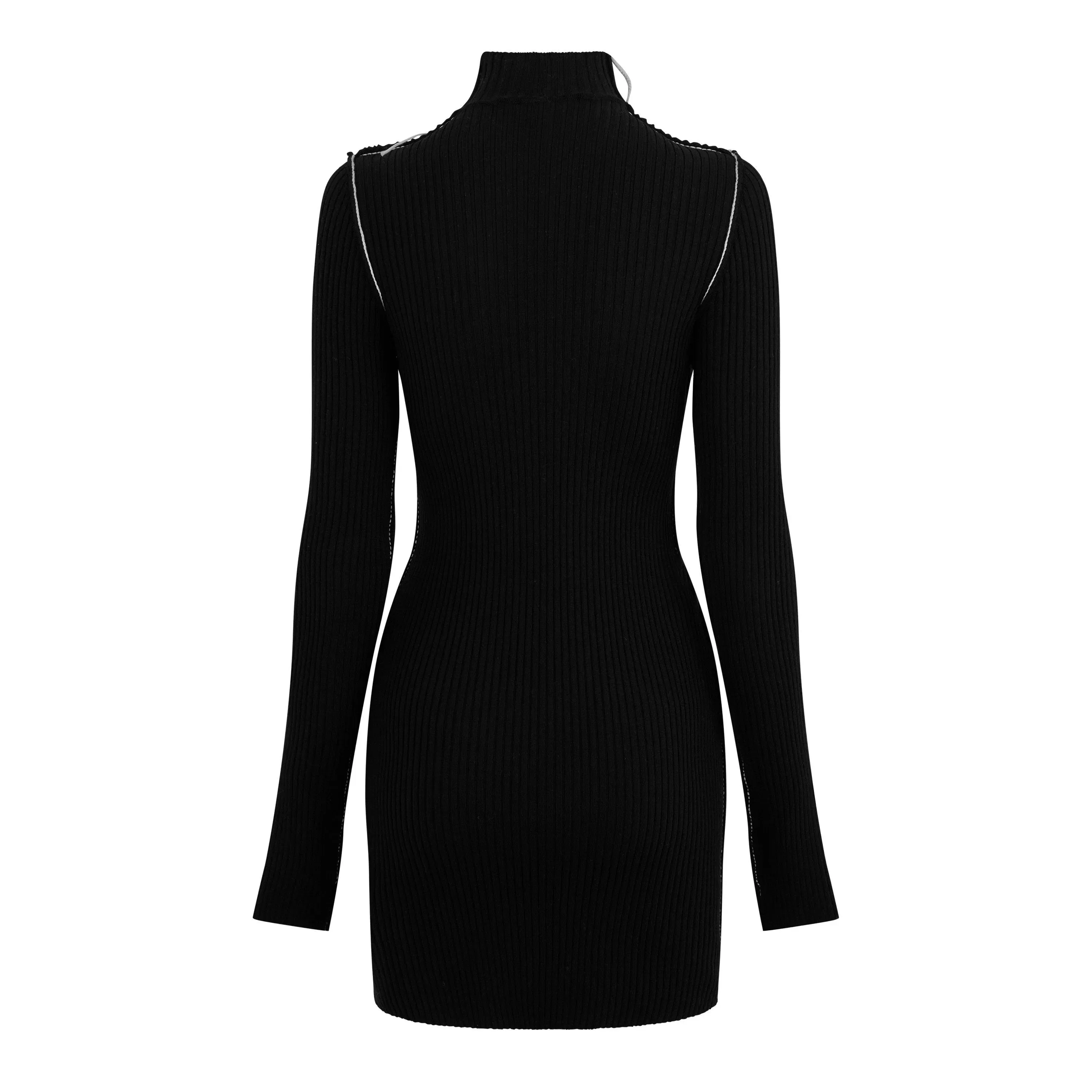 Turtleneck Mini Dress, Turtleneck Style