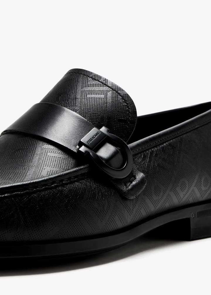 Gancini Ornament Loafers