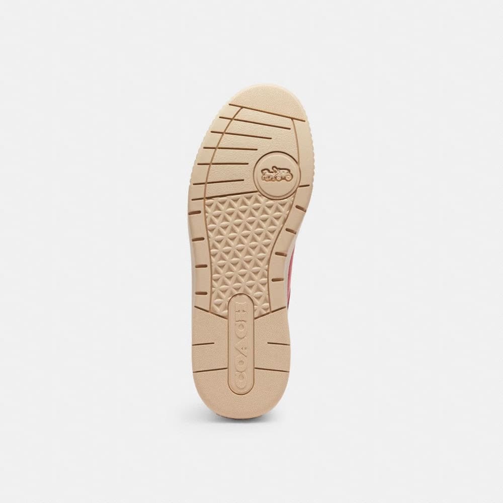 Platform Sneaker In Signature Denim
