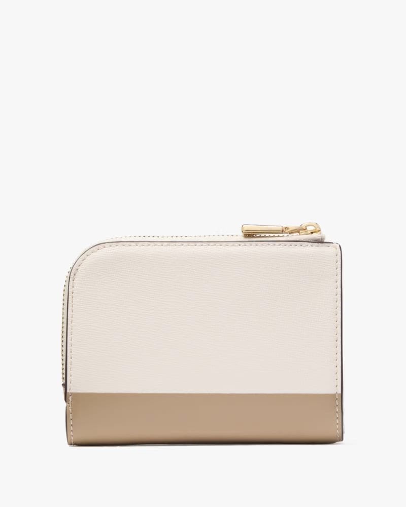 Devin Colorblocked Small Compact Wallet