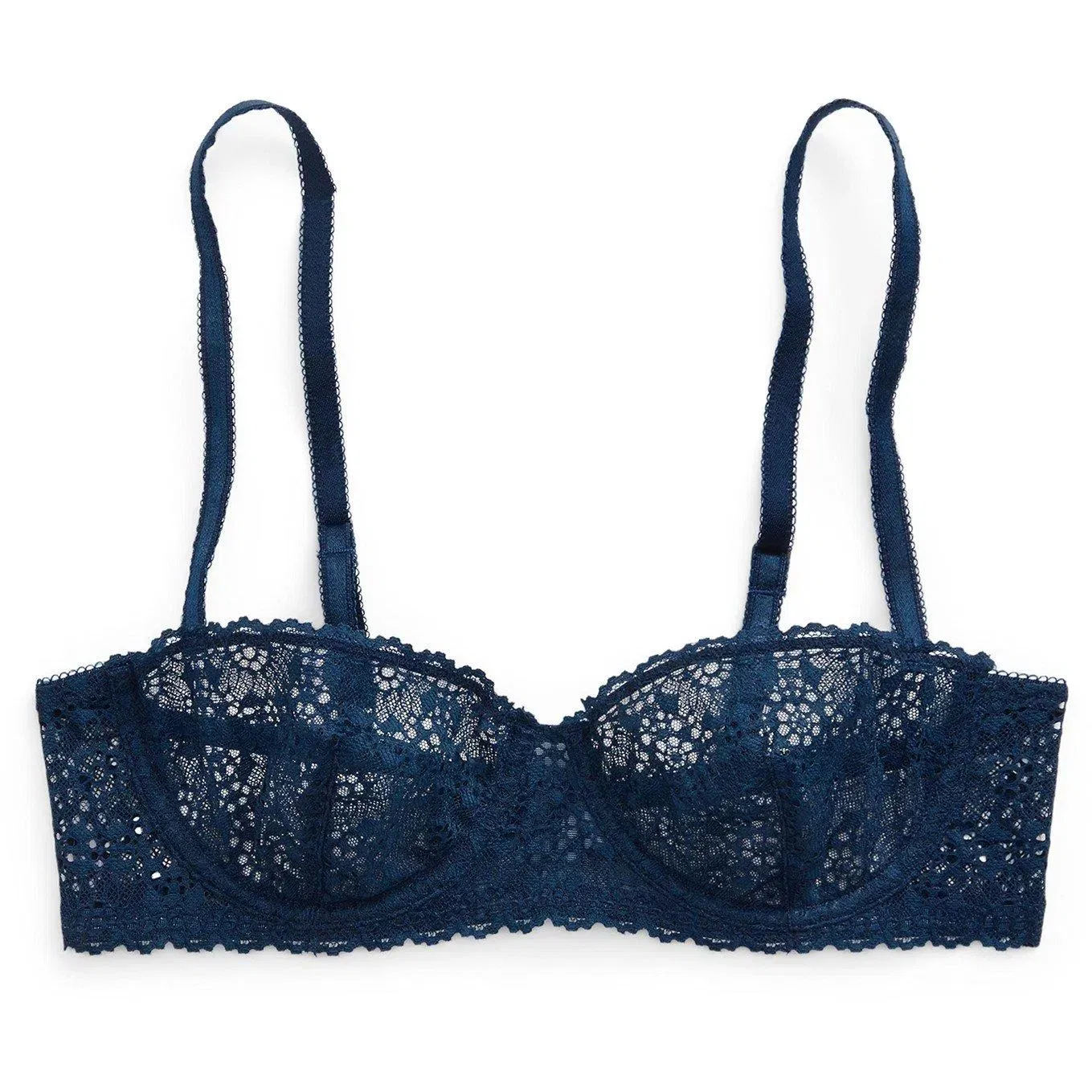 Eyelet Balcony Bra