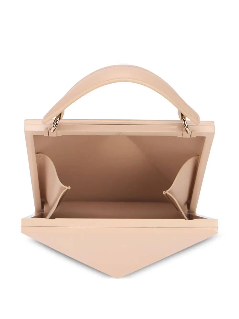 geometric clutch bag