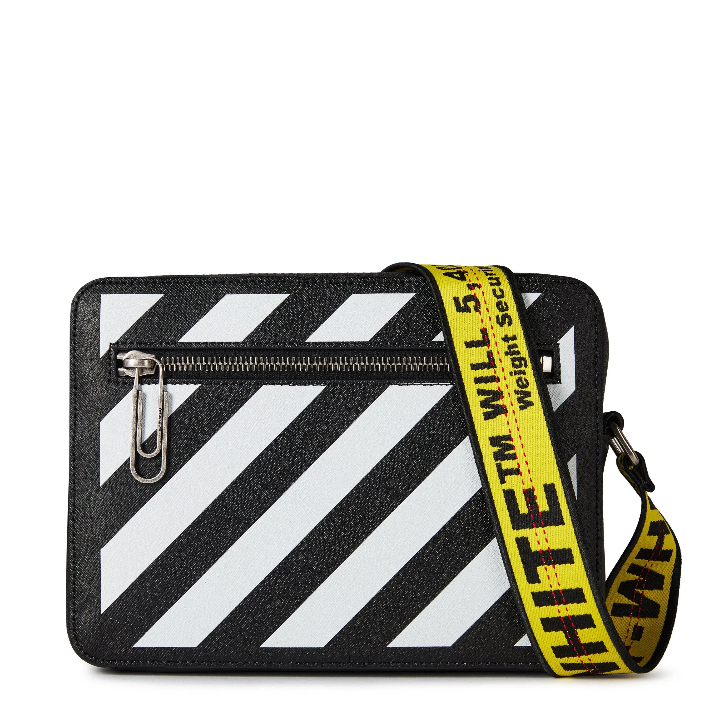 Camera Bag, Bold Diagonal Stripes