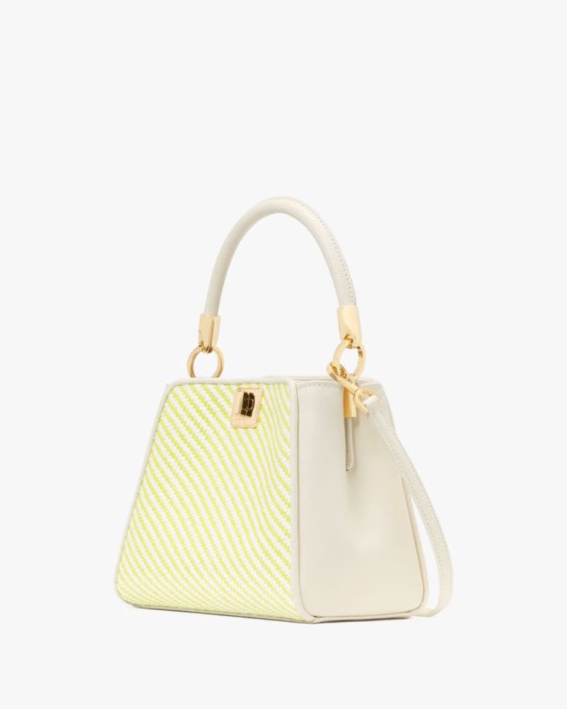 Phoebe Straw Small Top Handle Bag