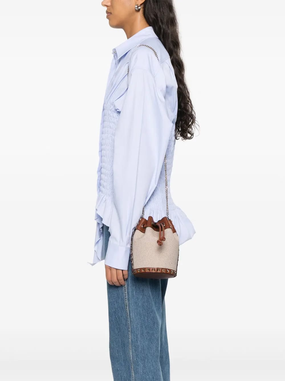 Rockstud bucket bag