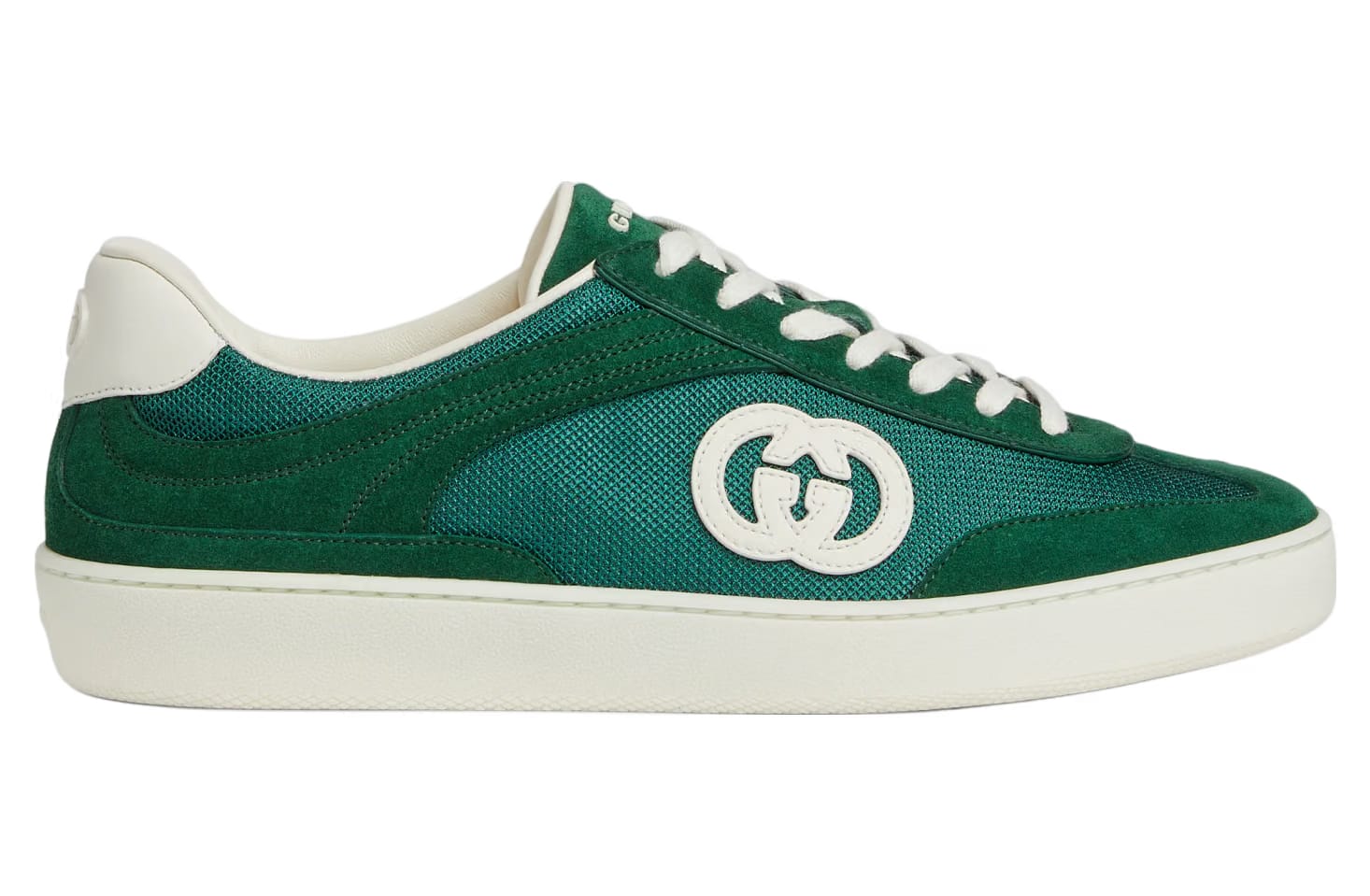 Gucci Interlocking G Sneaker Green Suede
