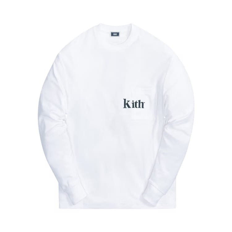 Kith Long-Sleeve Quinn T-Shirt White