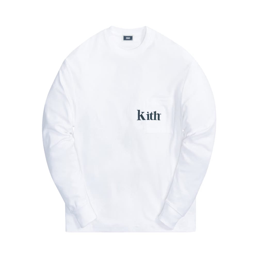 Kith Long-Sleeve Quinn T-Shirt White