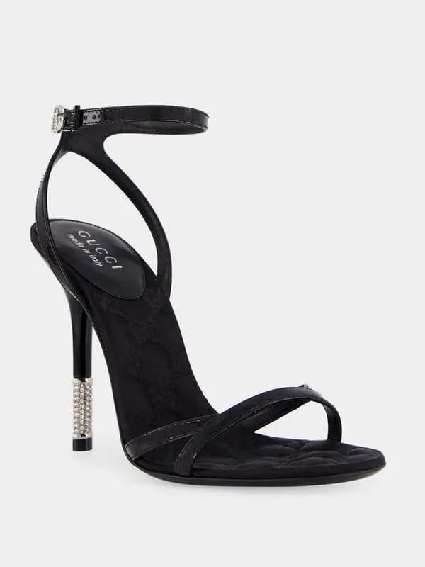 calfskin high-heel sandals