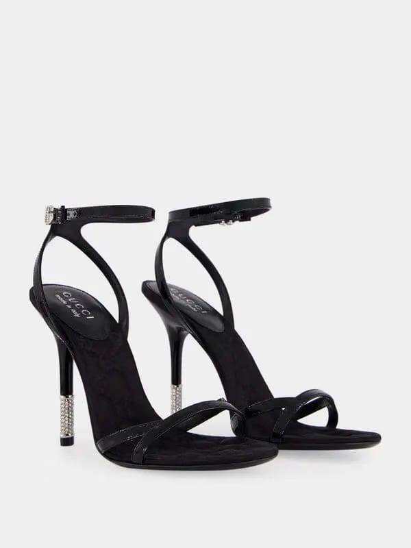 calfskin high-heel sandals