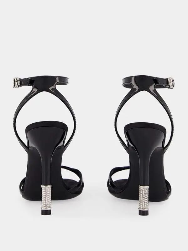 calfskin high-heel sandals
