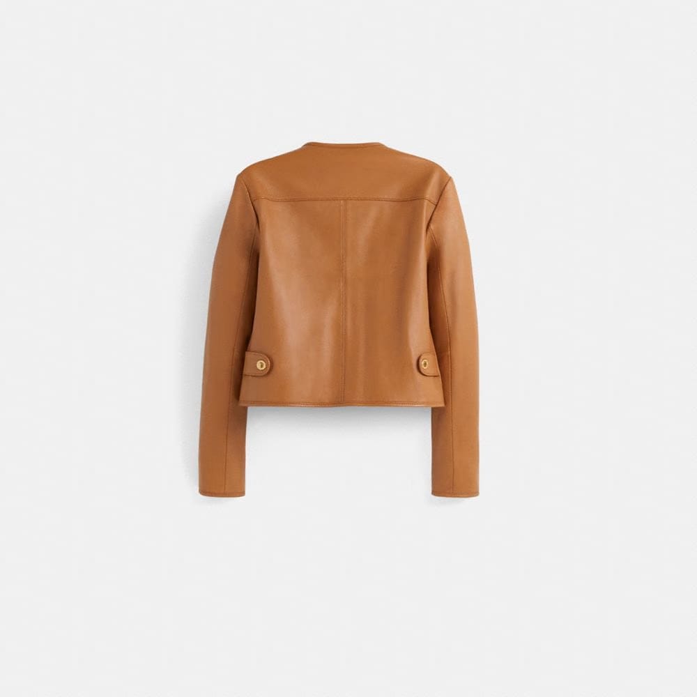 Restored Cardi Leather Jacket