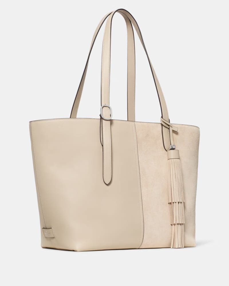 454 Suede Fringe Tote Bag
