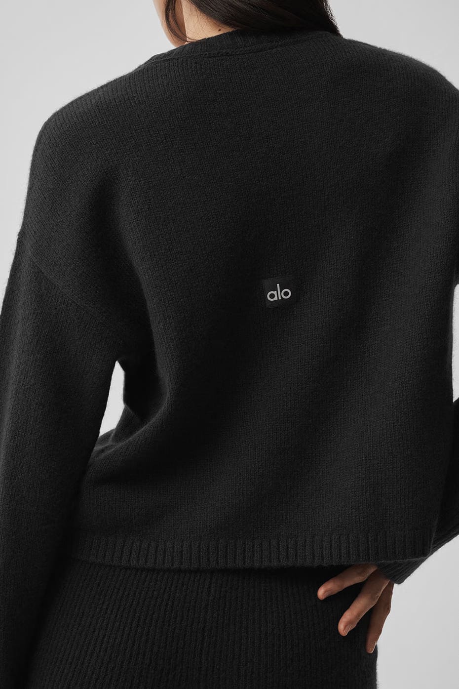 Wool Cashmere New Class Tie Cardigan