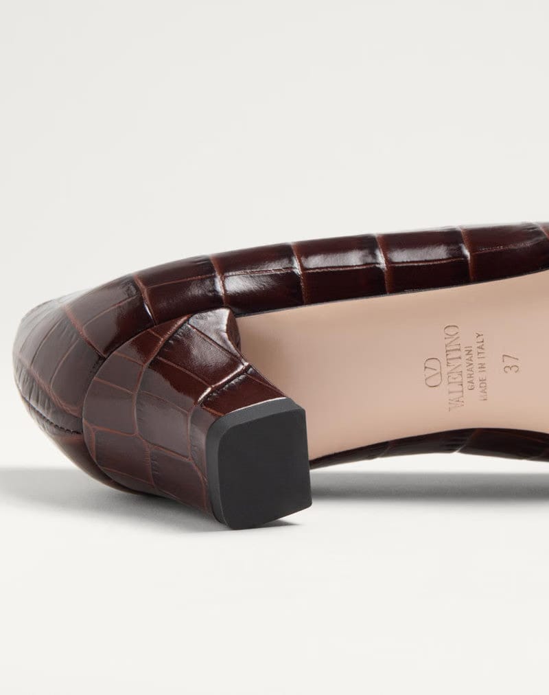 Bowow Decollete IN Printed Calfskin