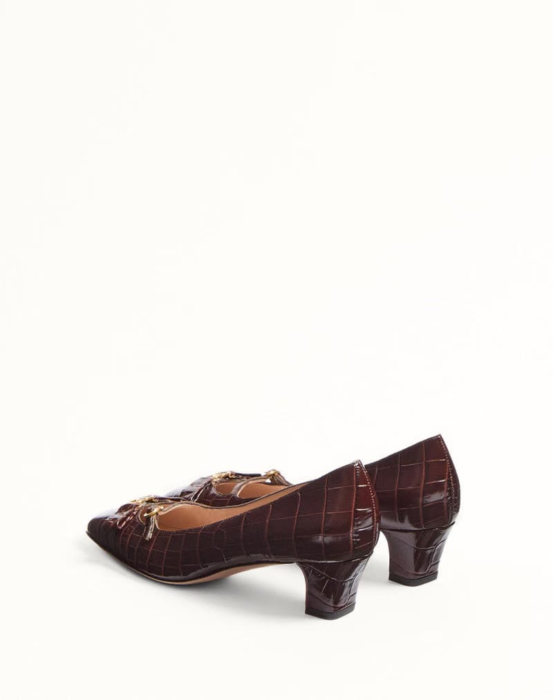 Bowow Decollete IN Printed Calfskin