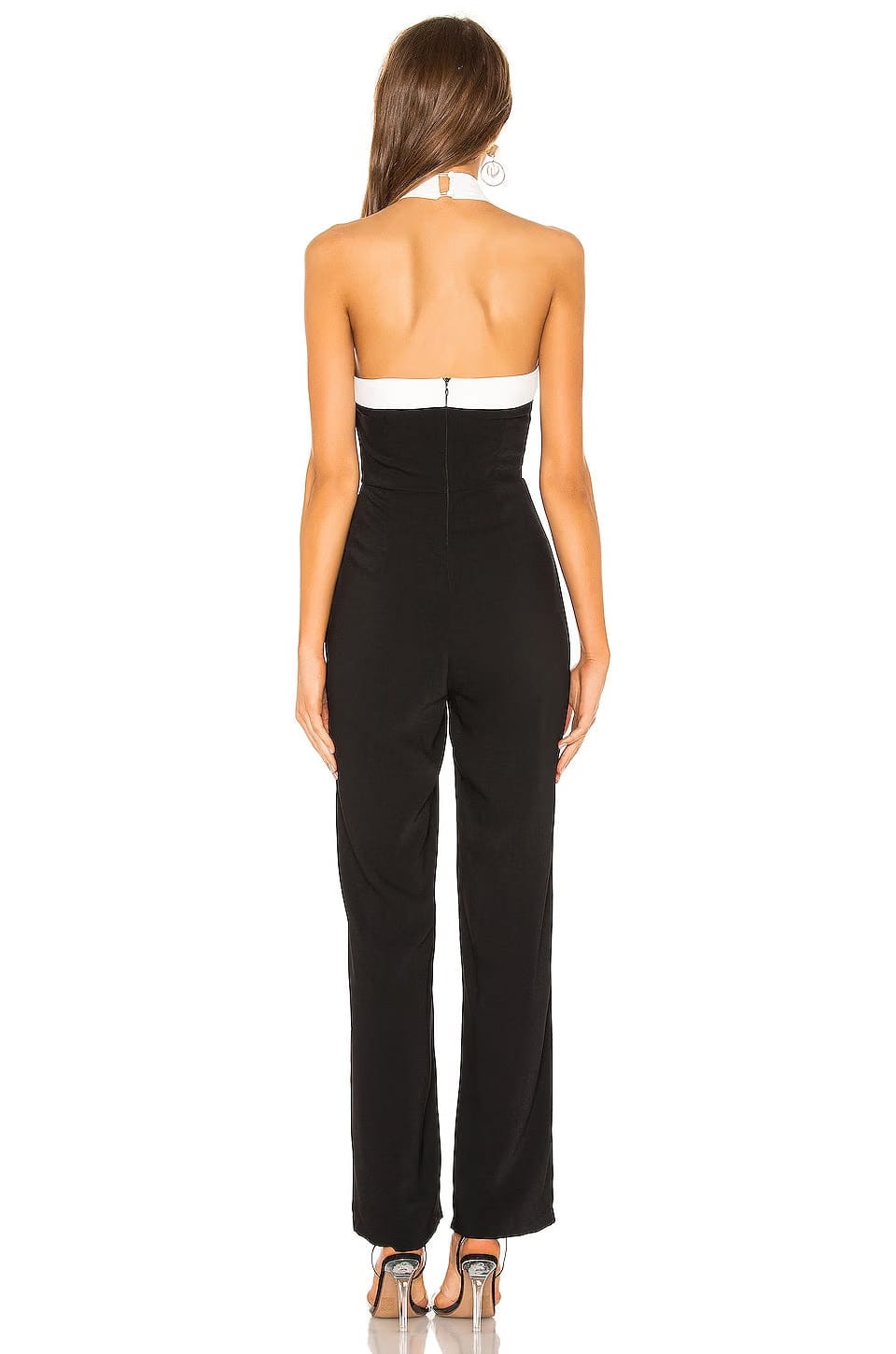 superdown Laurien Cross Front Jumpsuit in Black
