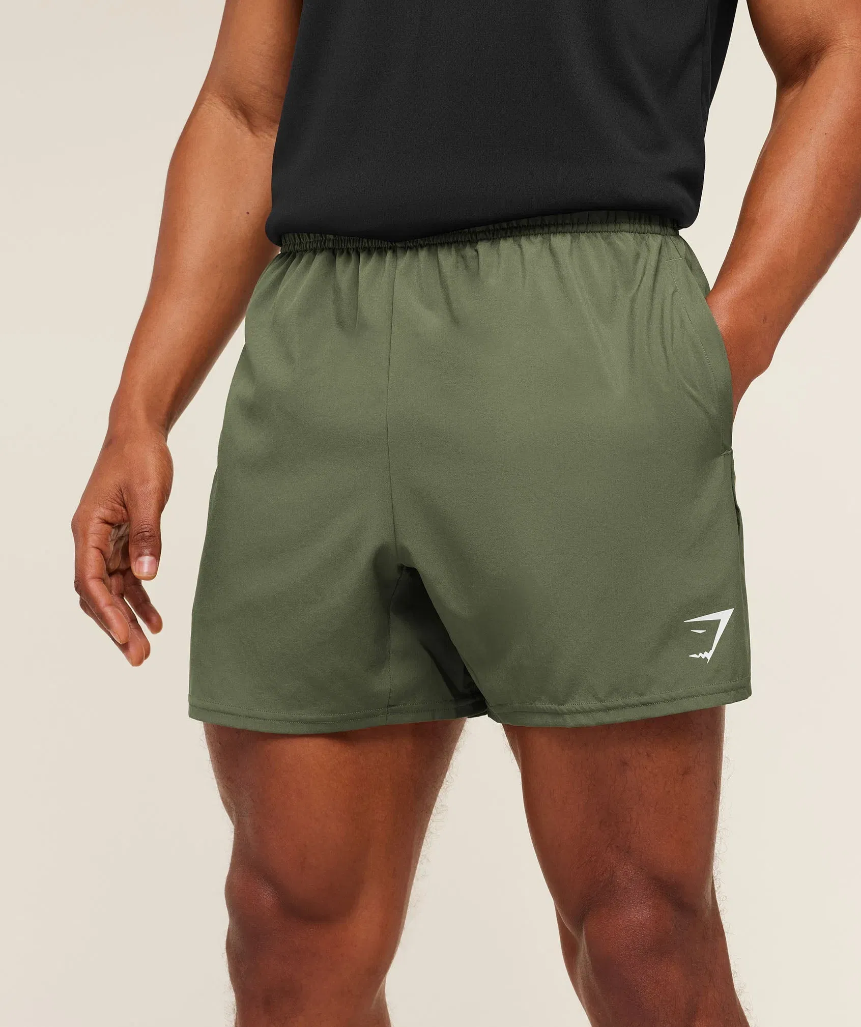 Gymshark Arrival 5" Shorts - Core Olive