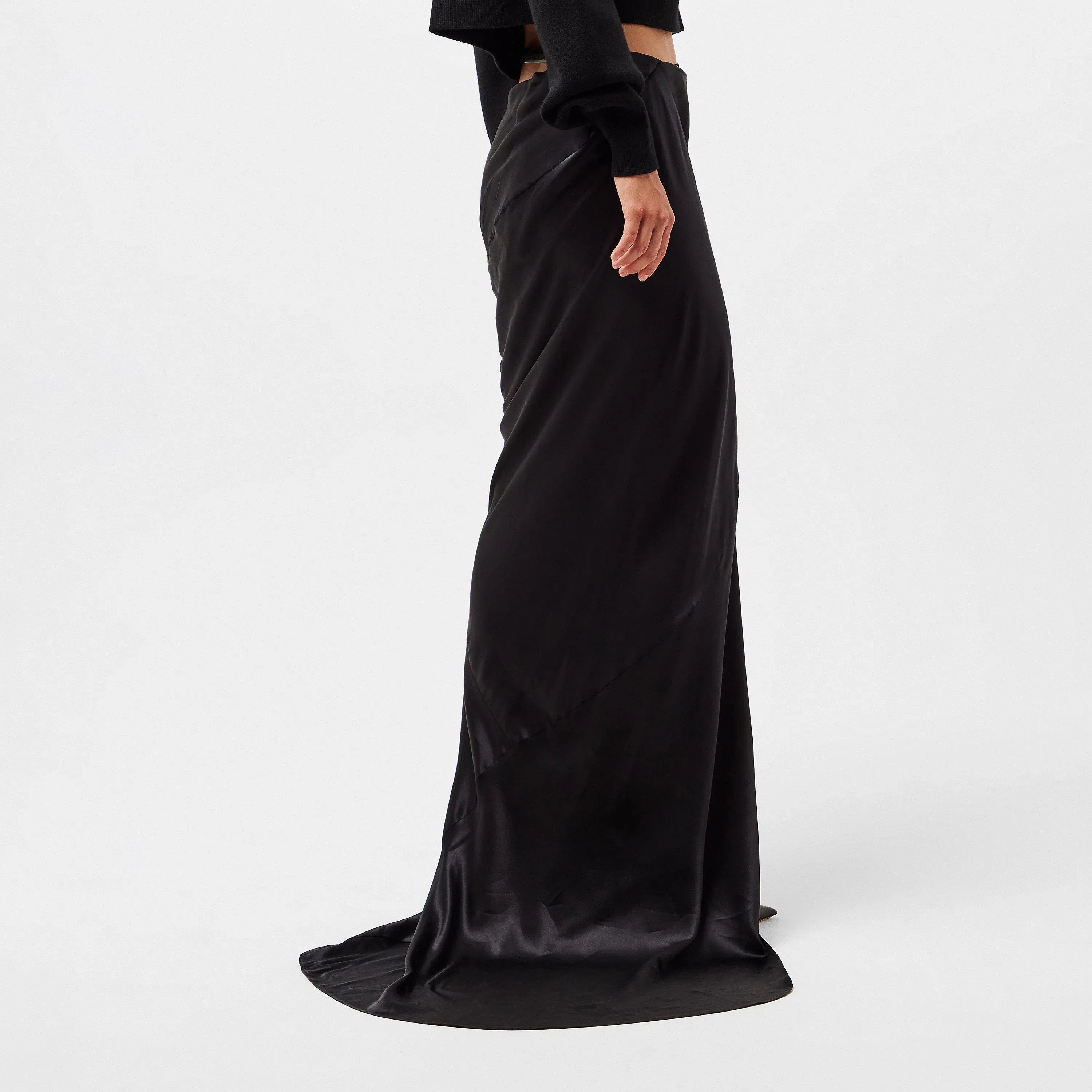 Structured Maxi Skirt