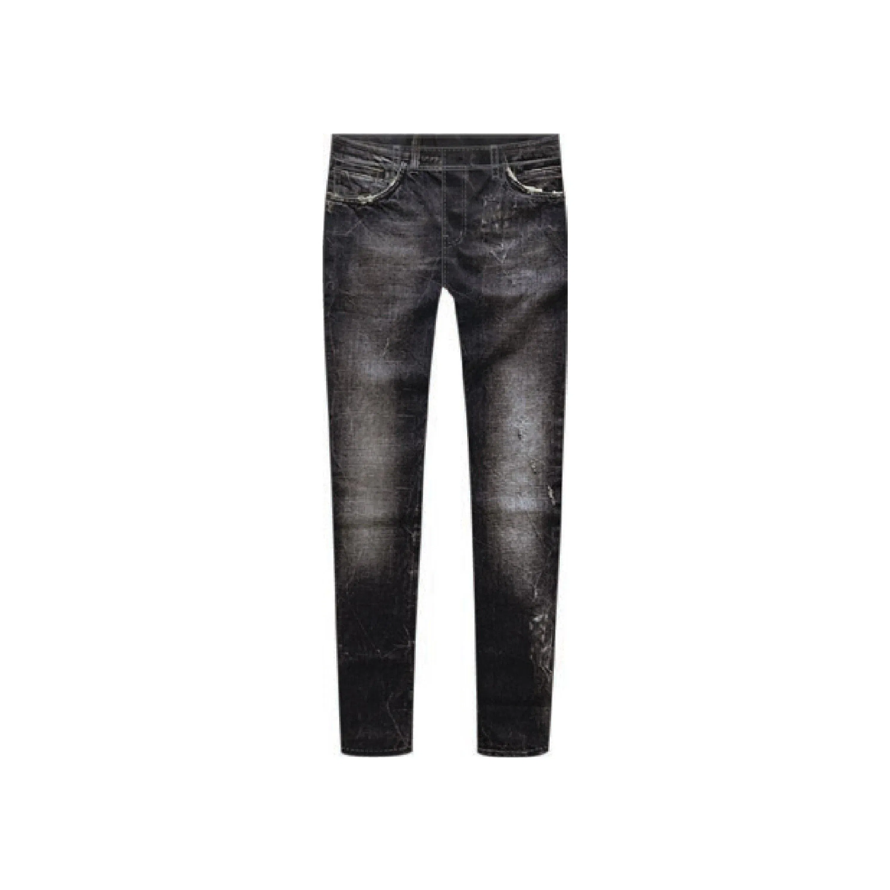Mid Rise Slim Leg Jeans