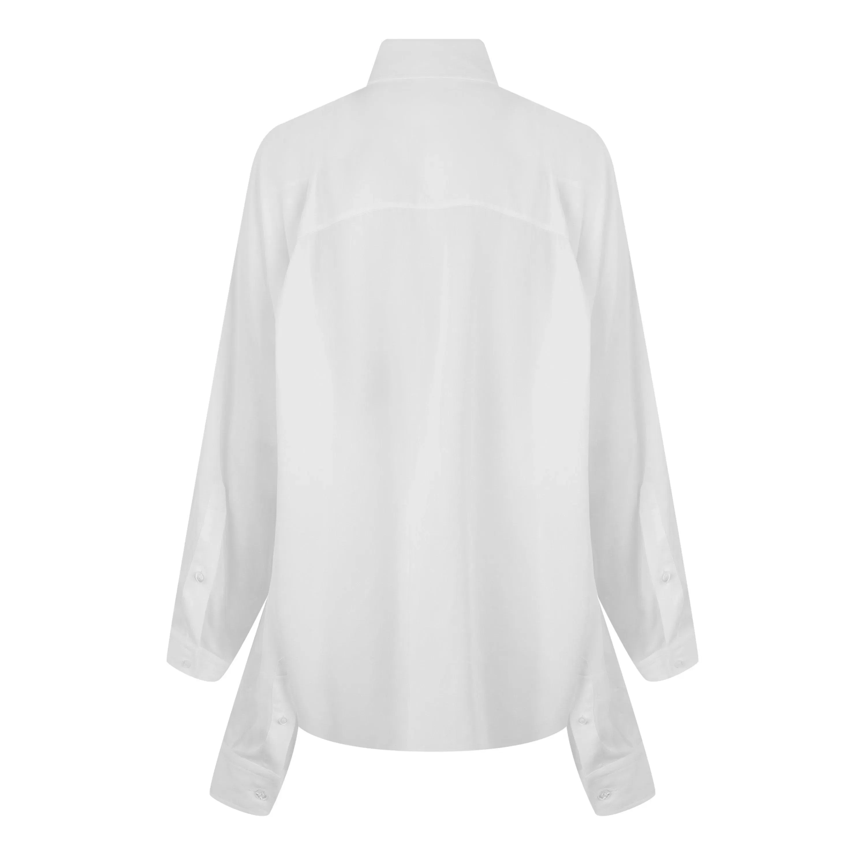 Long-Sleeve Plain Shirt