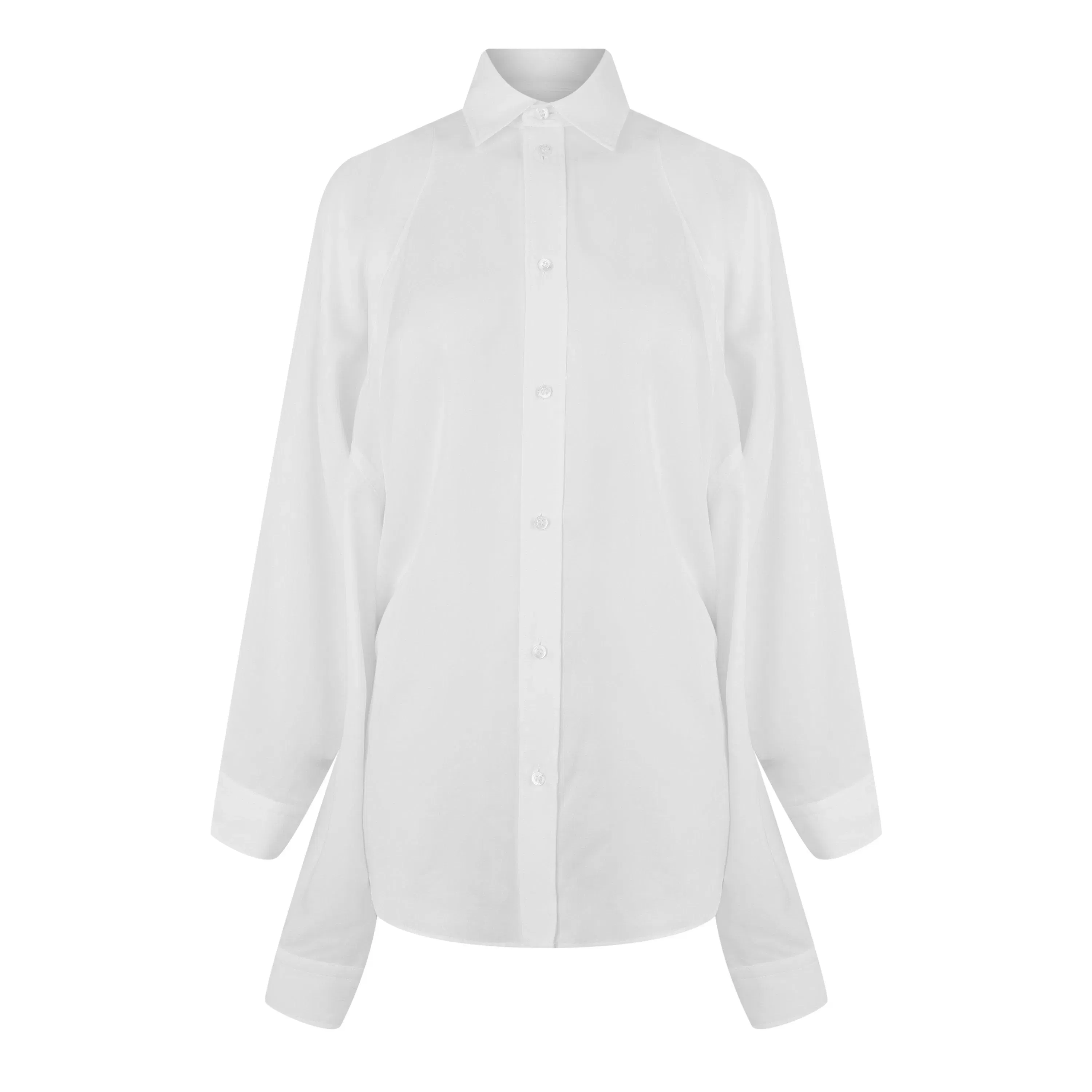 Long-Sleeve Plain Shirt