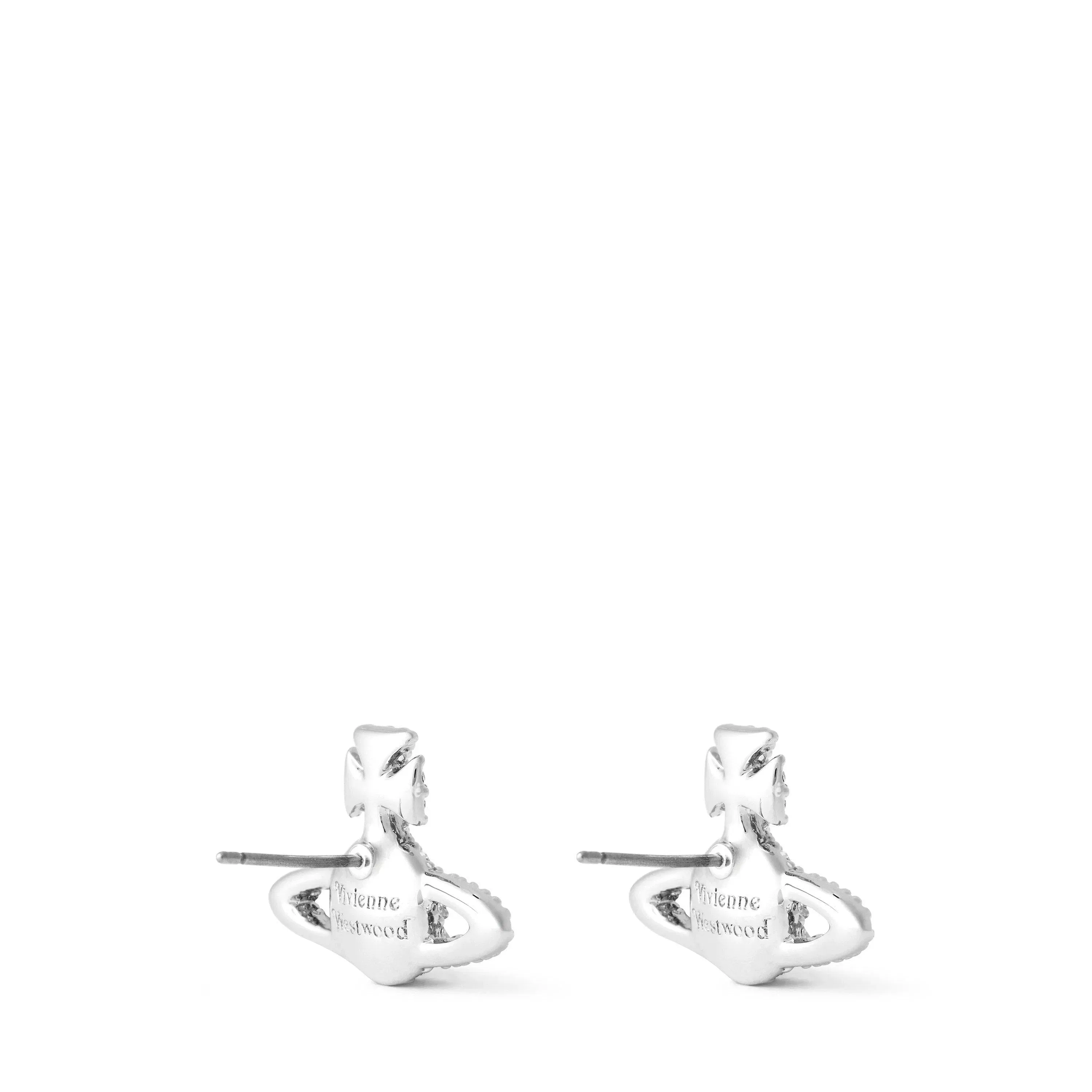 Orb Motif Jewel Grace Stud Earrings