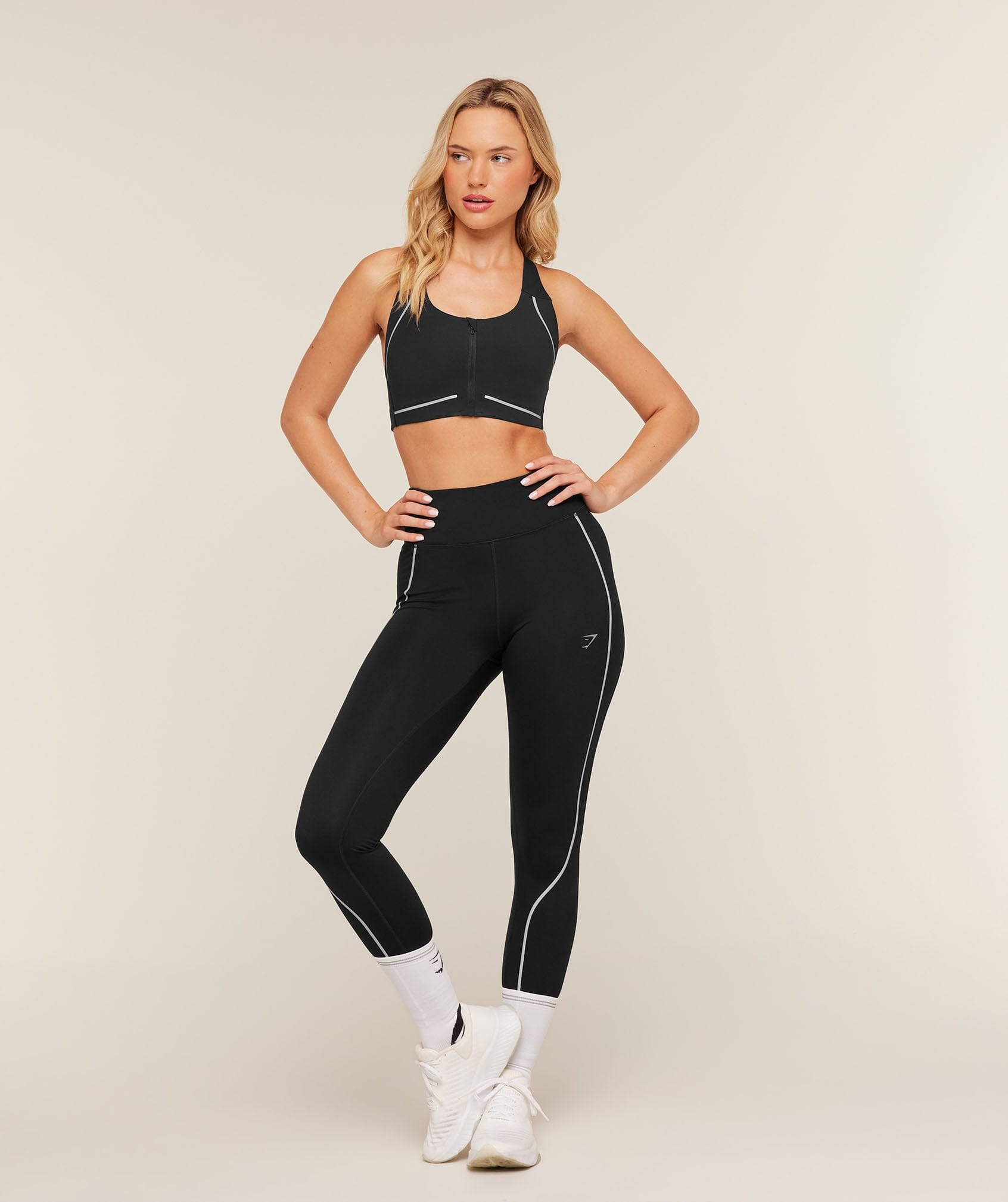 Gymshark Running Sports Bra - Black