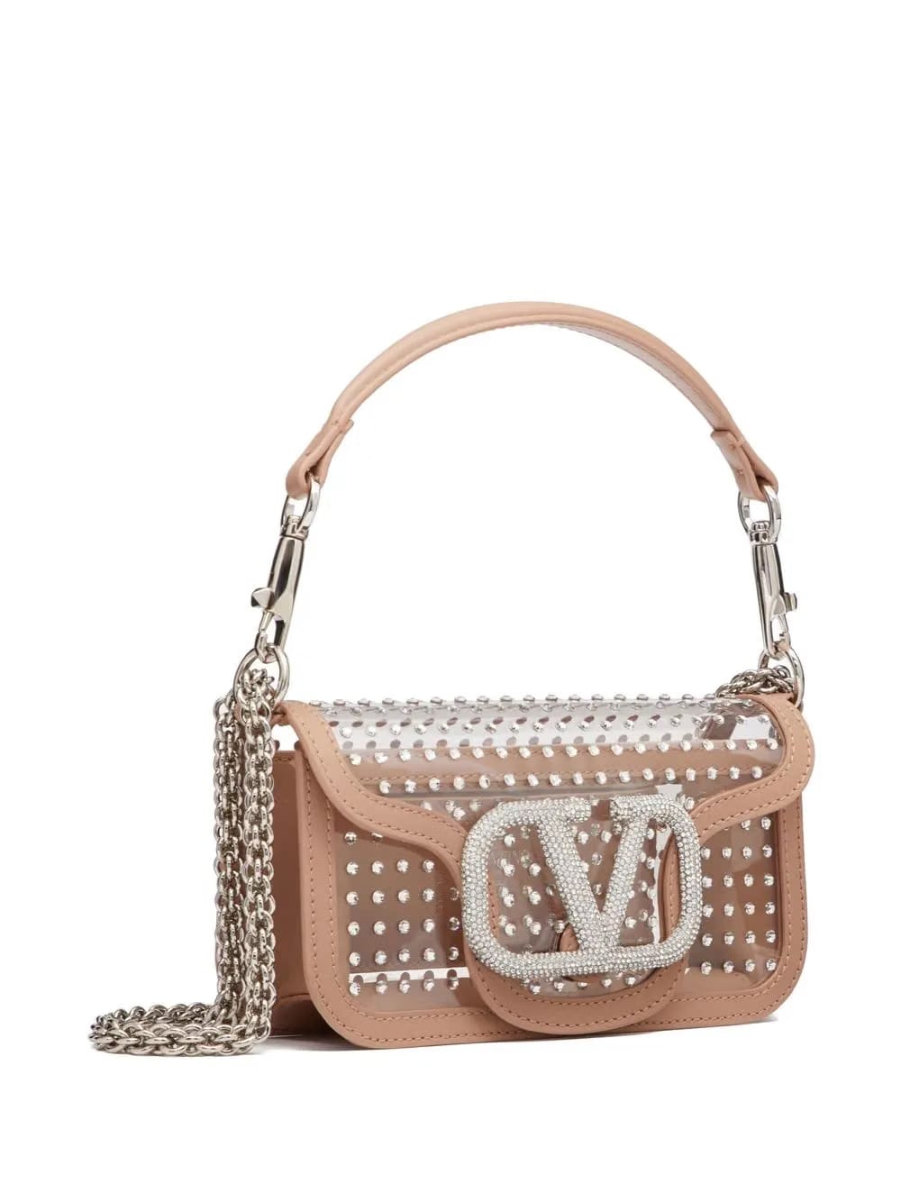Locò crystal-embellished shoulder bag