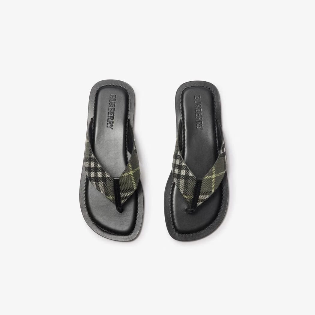 Check Pavilion Sandals