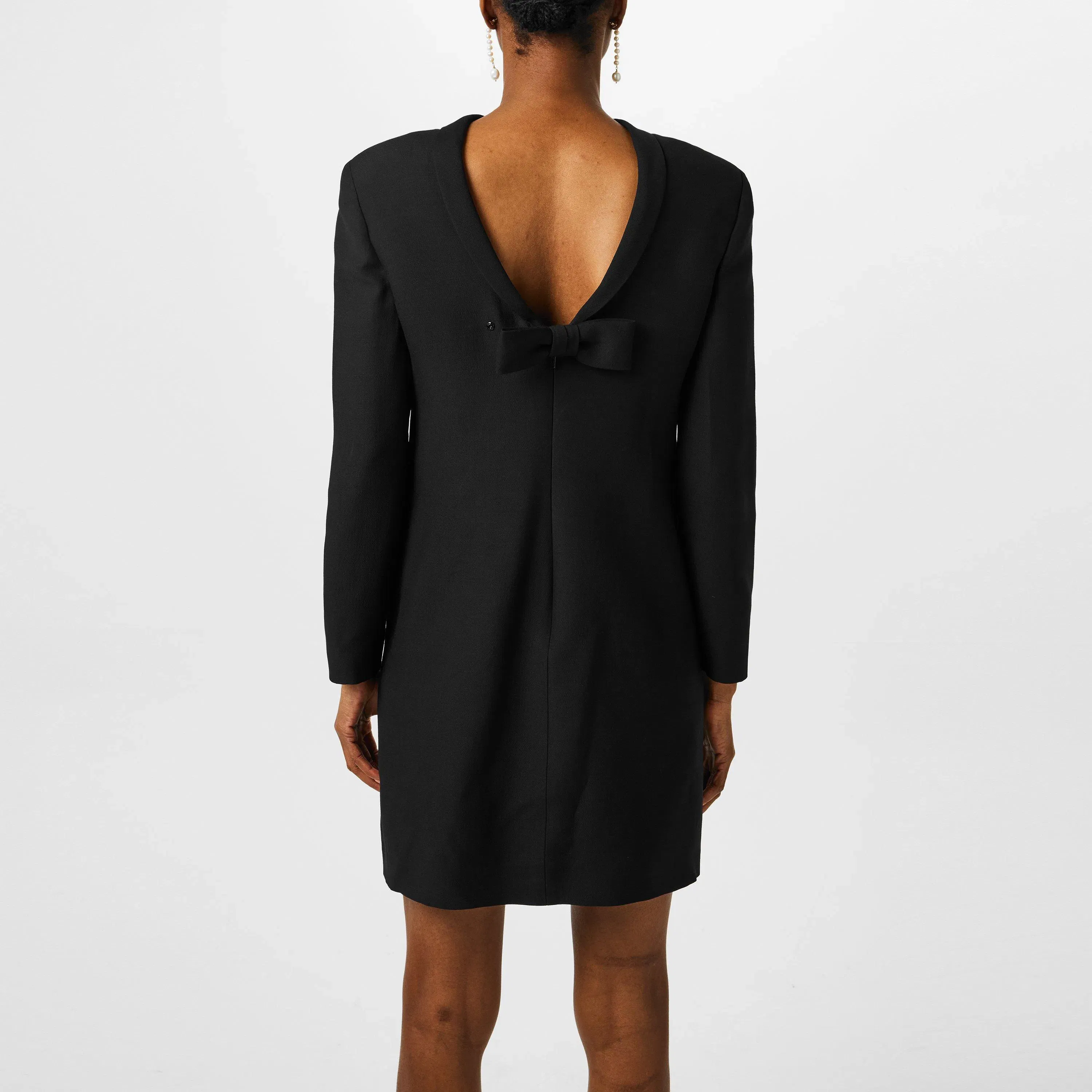 Bow Back Mini Dress