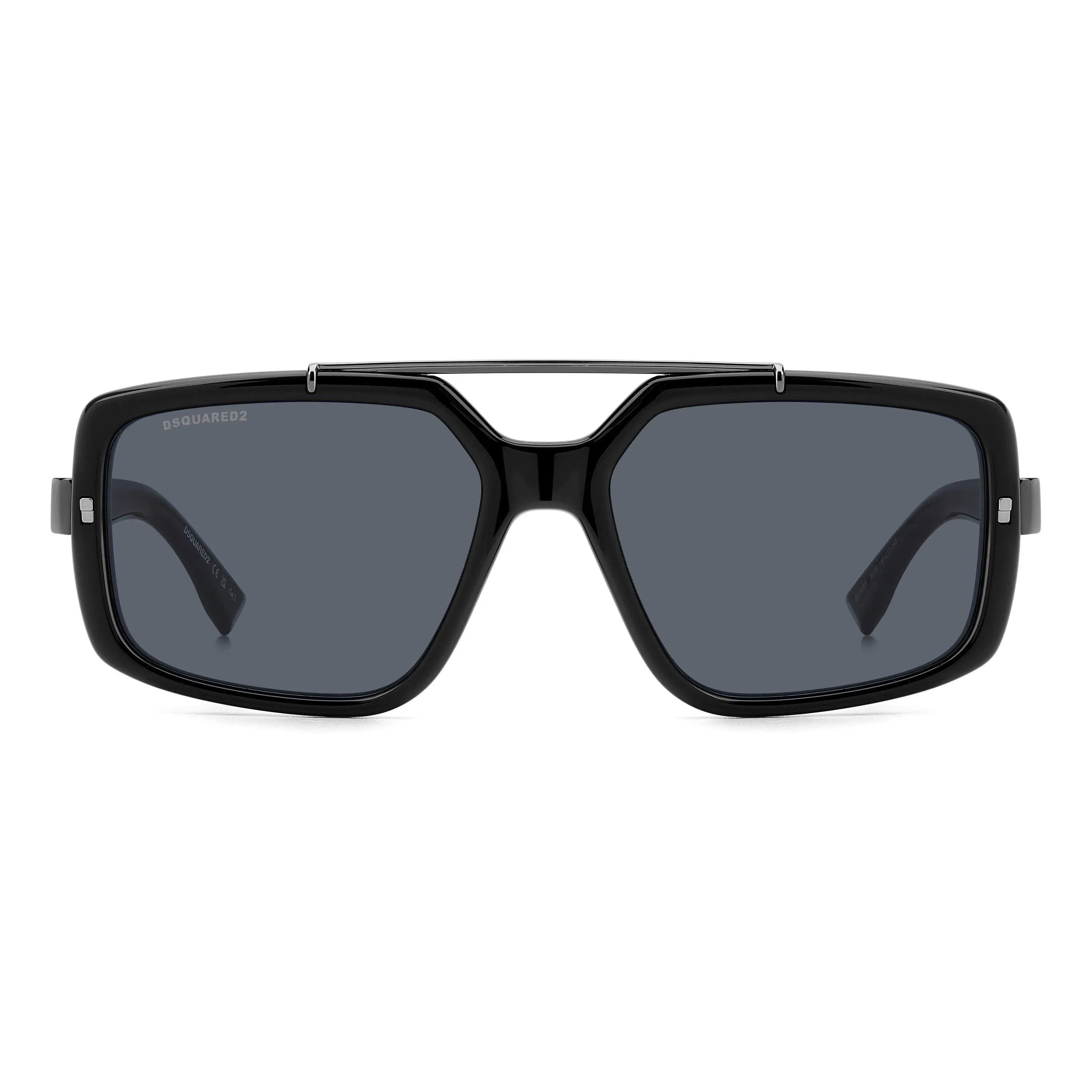 Rectangular Round Sunglasses