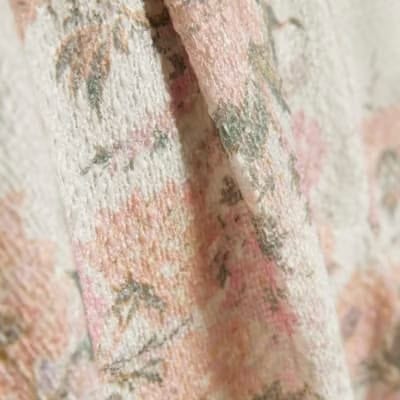 Pink Floral Boucle Shorts