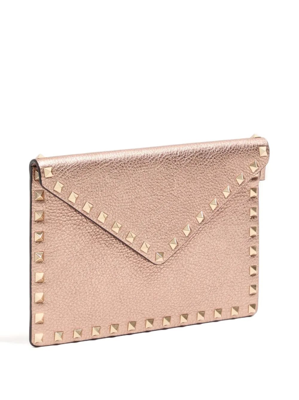Rockstud clutch bag