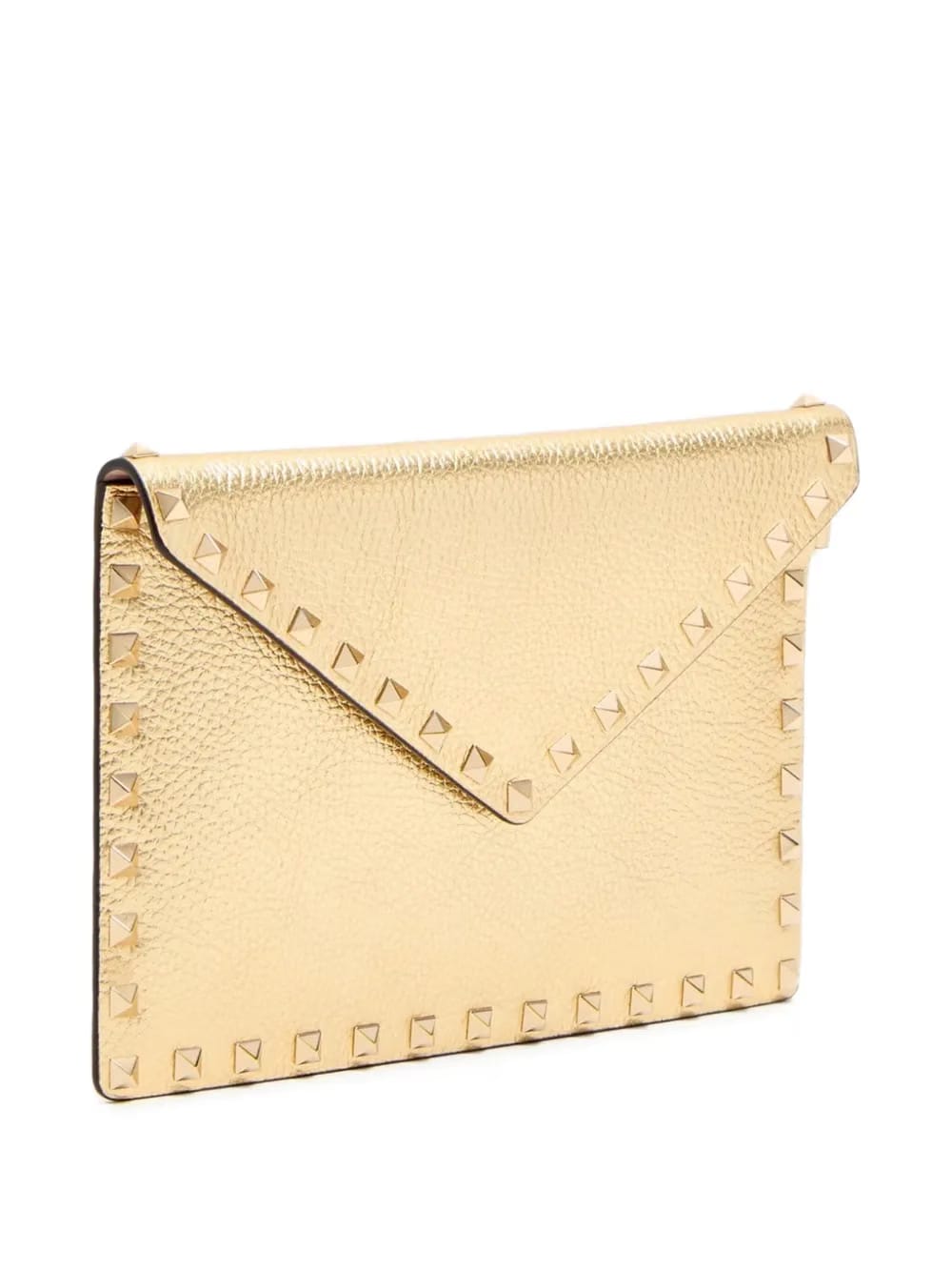 Rockstud clutch bag