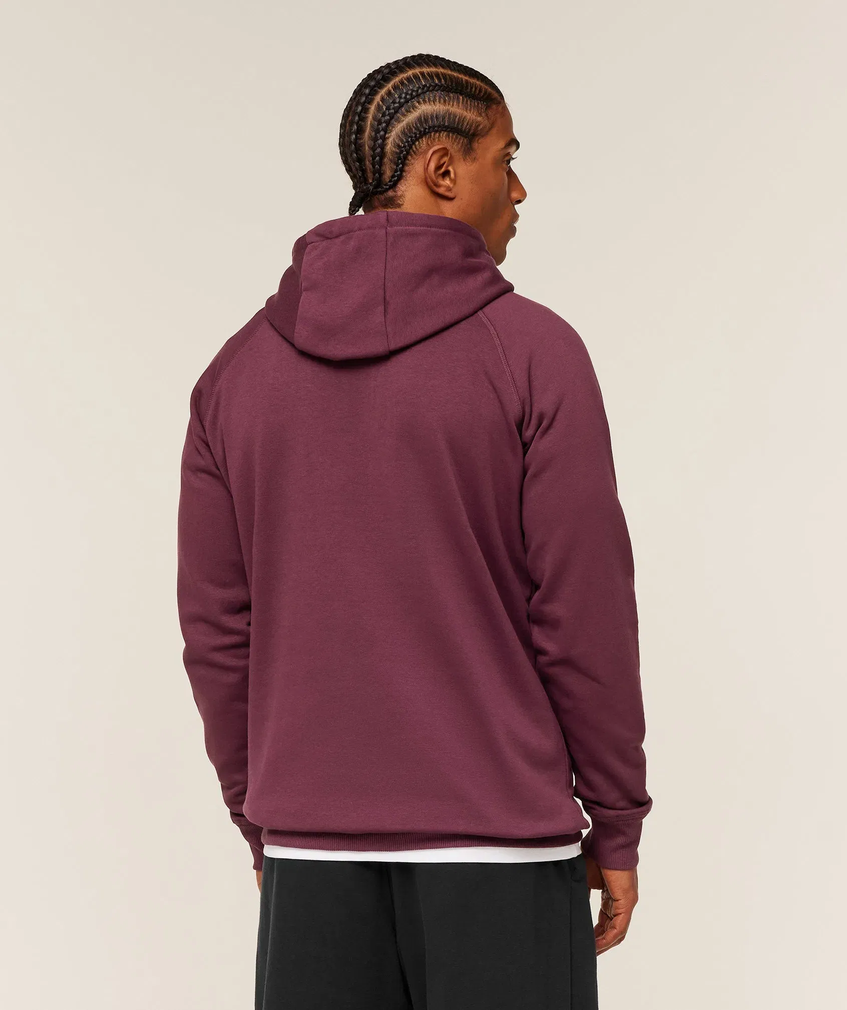 Gymshark Crest Hoodie - GS Impact Burgundy