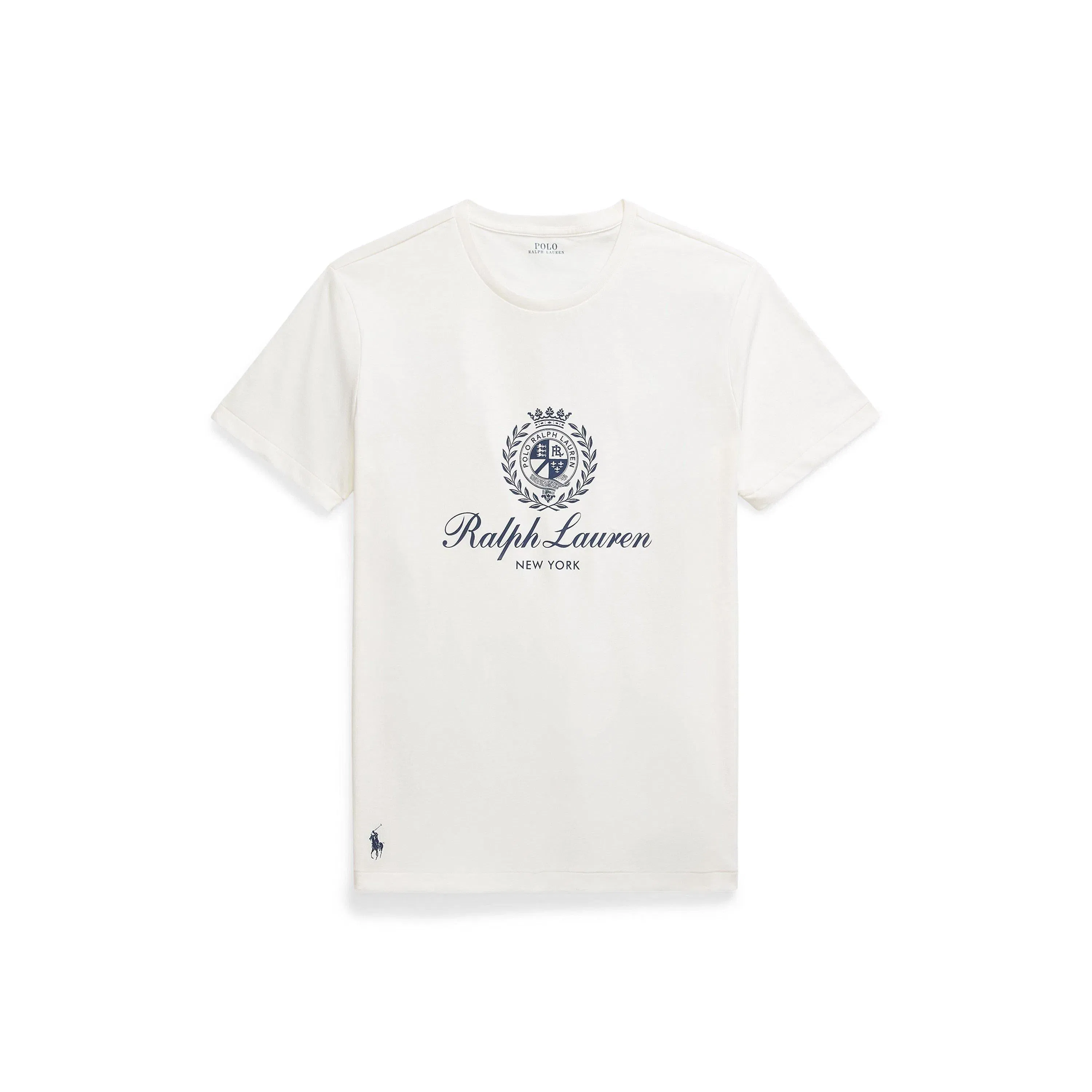 Crest Logo Crew Neck T-Shirt