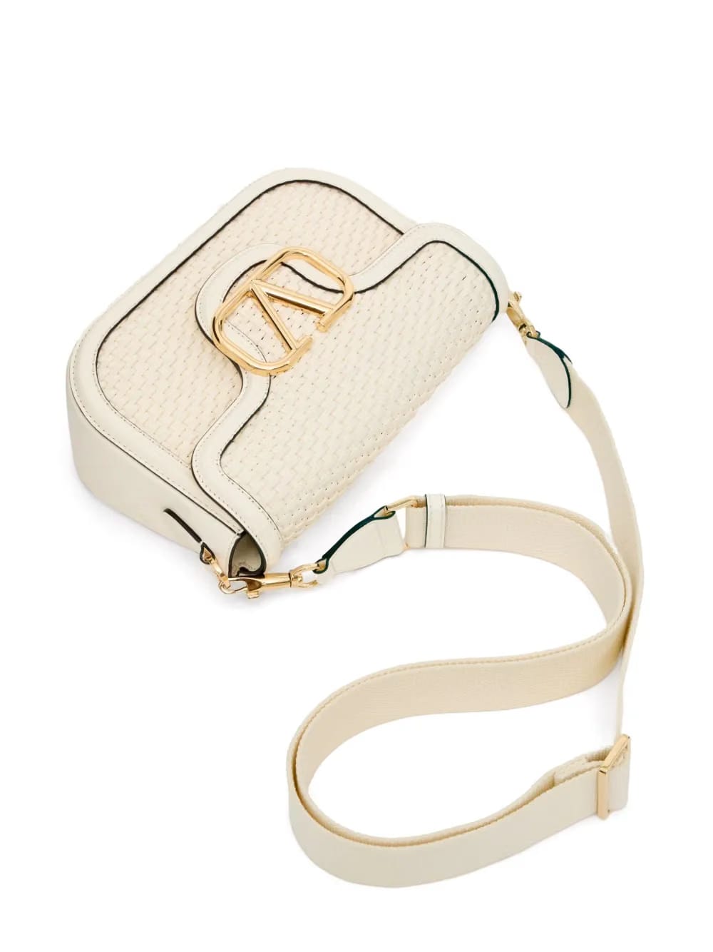 Alltime woven leather shoulder bag