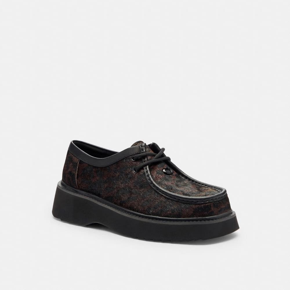 Sculpted C Chukka Boot With Leopard Print