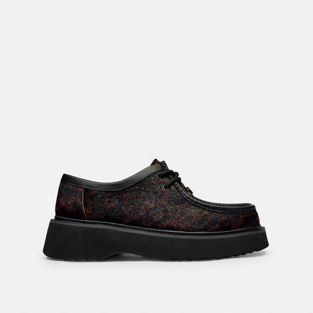 Sculpted C Chukka Boot With Leopard Print