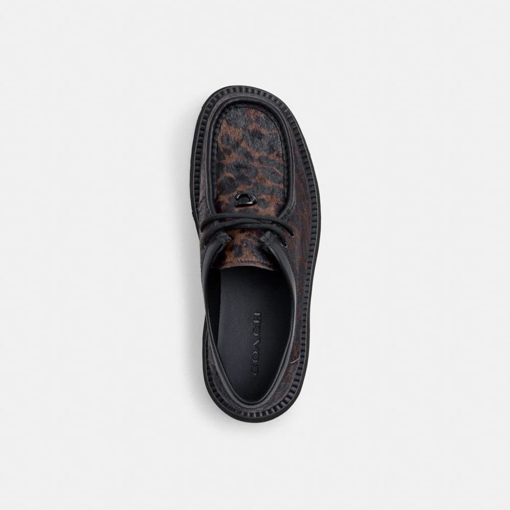 Sculpted C Chukka Boot With Leopard Print