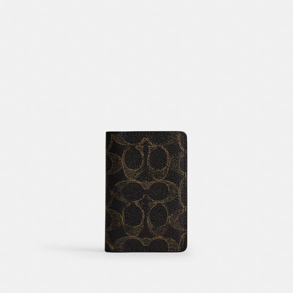 Id Card Wallet In Loved Signature Canvas
