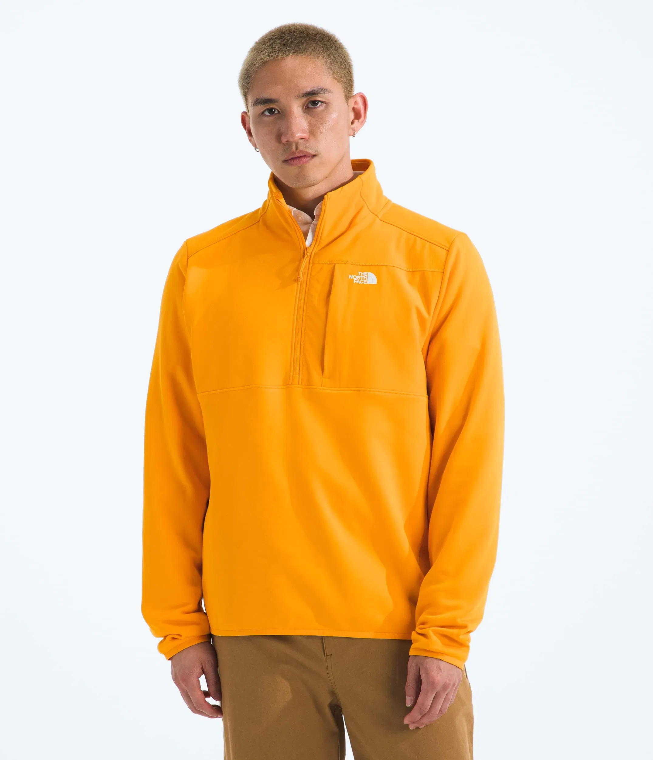 The North Face Men’s TNF™ Performance Fleece ¼-Zip Summit Gold