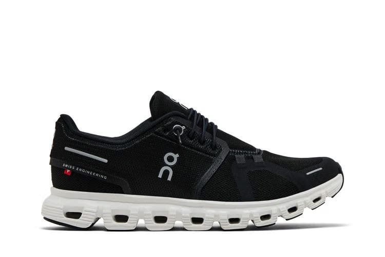 On Running Cloud 6 Black White W