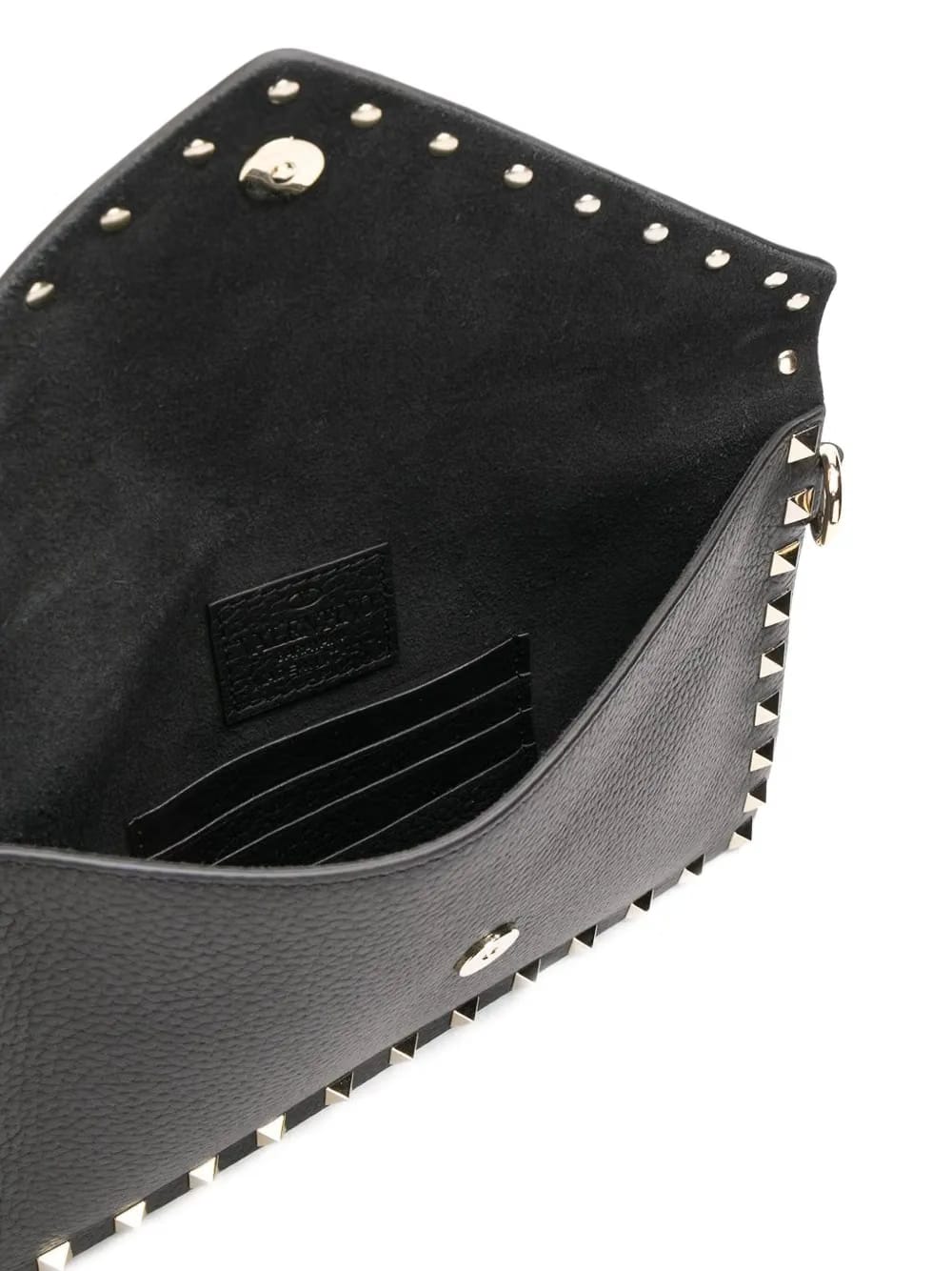 Rockstud envelope clutch